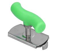 Stainless Steel Can Opener | Manual Bottle & Jar Opener for Kitchen | Ergonomic Handle, Oxidation - Defying Design | Opens 25-95mm Caps (Green)