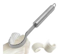 Stainless Steel Chocolate Scraper - Multifunctional Rotary Cheese Grater | Ergonomic Food Grater For Chocolate Shavings, Cheese, Meat, And More | Durable Kitchen Tool For Household Use