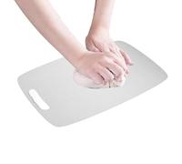 Stainless Steel Chopping Board, Double-Sided Kitchen Gadget, Metal Cutting Plate, Chopping Board for Meat Vegetables Food Prep Meal Prep Chicken Steak Veggies Camping RVCamper Use