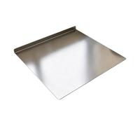 Stainless Steel Chopping Board - Large Cutting Board, Counter Lip
