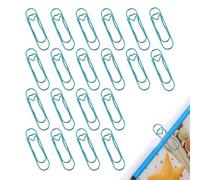 Stainless Steel Clips - 7.2x2cm Metal Pencil Holders, Heart-Shaped Stationery Accessory | Durable Organizer Set, Portable Writing Tool Keeper for Planner Journal Diary Notebook School Classroom Travel