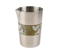 Stainless Steel Cocktail Mixing Glass, Decorative Vintage Cocktail Mixing Cup Bartending Cup Drink Mixer for Bar Home Use (L tipo 1)