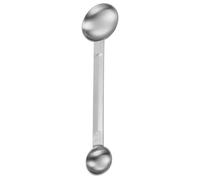 Stainless Steel Coffee Scoop, Double End Measuring Spoon | Duals End Design, Durable Metal, Accurate Measuring for Coffee, Tea, Protein Powder, Sugar and Spices