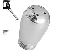 Stainless Steel Coffee Steam Tip, 4 Hole Milk Foam Spout, Machine Steam Wand, Sturdy Replacement Accessory, High-Quality Construction, Easy Installation, Ideal for Home
