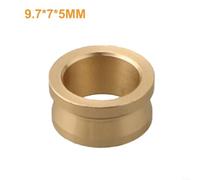 Stainless Steel Core Roller 10.4x7mm Rust Proof Part | Gold finish brass, construction, protects fishing line, 9.7x7mm dimension, easy installation