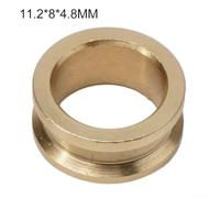 Stainless Steel Core Roller 10.4x7mm Rust Proof Part | Gold finish brass, construction, protects fishing line, 9.7x7mm dimension, easy installation