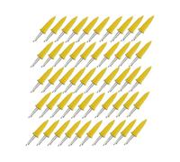 Stainless Steel Corn Skewers 50 Piece for Bbq Reusable Accessories Fruit Forks Home Cooking