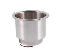 Stainless Steel Cup Drink Holder Light Up Led Cup Holder Insert Car Accessory S2024123015427