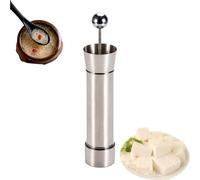 Stainless Steel Cutter - Wire Mesh Bean Curd Shredder Slicer, Handheld Press For Making Chrysanthemum, Dishwasher Safe Kitchen Tool For Cooking Baking Restaurant Home Meal Prep Gadget