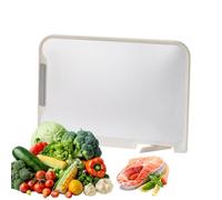 Stainless Steel Cutting Board - Double-Sided PP Chopping with Non-Slip Base | Carving Plate for Kitchen Cooking, Cheese, Vegetable, Bread, Home Prep, Meal Making & Food Serving