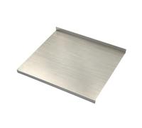 Stainless Steel Cutting Board - L Shaped Edge Prep | Double Sided Kitchen Chopping Board Worktop Tray System Heavy Duty Food Safe Metal Counter Sheet For Meat Fruit Bread Dough Pastry Baking K