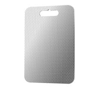 Stainless Steel Cutting Board - Metal Cutting Board | Double Sided Kitchen Mat | Durable Steel Chopping For Food Prep Cooking Dishwasher Safe Rust Resistant Easy Clean Modern Design