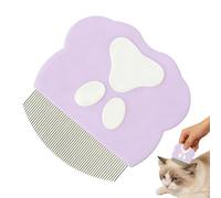 Stainless Steel Dog Comb - Professional Safe Brush | Cat Grooming Comb For Long And Short Hair, Home, Vet, Pet Spa, Outdoor, Daily Brushing, Puppy And Kitten Grooming
