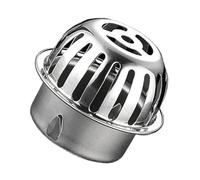 Stainless Steel Dome Floor Drain Cover - Drain Covers for Shower to Catch Hair | Floor Drains Cover | 75mm/110mm, for Home Bathroom Patio Balcony Garden Basement Outdoor Gutter