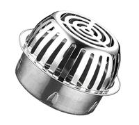 Stainless Steel Dome Floor Drain Cover - Drain Covers for Shower to Catch Hair | Floor Drains Cover | 75mm/110mm, for Home Bathroom Patio Balcony Garden Basement Outdoor Gutter