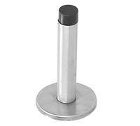 Stainless Steel Door Stopper | Wall Mounted Door Stop for Heavy Doors/Young Ones/Pets | Low Noise Door Holder Preserves Walls & Doors