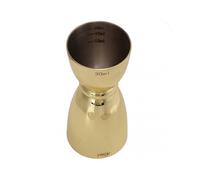 Stainless Steel Double Head Wine Measuring Cup Cocktail Wine Shaker Measure Cup for Bar Party Family Club Gold Plated U Shaped