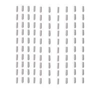Stainless Steel Dowel Pins 2.5x10mm | High Hardness Mark Resilience Locating Pins | Accurate Dowel Pins for Machinery / Furniture / DIY | 100PCS Kit