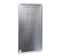 Stainless Steel Drip Tray, Condensate Drain Pan with Drain Tubing, Air Conditioners Drain Kit for Split AC Heat Pump Systems(84 * 39cm)