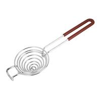 Stainless Steel Egg Separator | Quick Spiral Design for Baking & Cooking | Egg Yolk Separator for Cakes/Muffins/Diet Food | 10 - Inch Handle Fits Any Bowl
