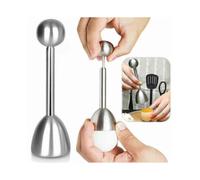 Stainless Steel Egg Shell Opener Boiled Egg Topper Cutter Kitchen Tool
