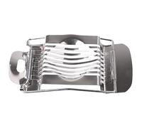 Stainless Steel Egg Slicer, Multifunctional Kitchen Gadget, Compact Strawberry and Mushroom Cutter, Efficient 14.5x7.2x2cm Design, Durable Construction for Uniform Slices Prep Tool