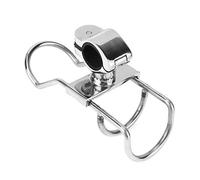 Stainless Steel Fishing Rod Holder | 360 Degree Adjustable Boat Rod Rack | No Drill Kayak/Pontoon/Bass Boat Mount | 316 Marine Grade