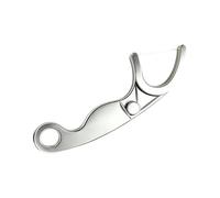 Stainless Steel Floss Holder | Reusable Metal Floss Pick With Replaceable F́loss Roll | Portable Teeth Cleaning Tool | Eco Friendly Care Kit For Daily Hygiene