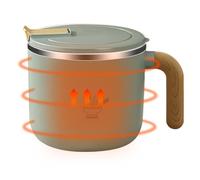 Stainless Steel Food Container - Insulated Thermal Lunch Bowl | Large Capacity Meal Jar, Vacuum Insulated Stainless Meal Storage System, High Capacity Thermal Food Preservation Transport Vessel