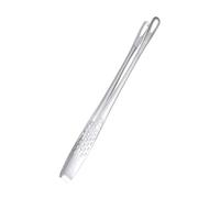 Stainless Steel Food Tongs - Professional Grade Bakery and Steak Clamp, Ergonomic Heat Resistant Handle, Portable Locking Mechanism, Ideal for Outdoor Camping and Workplace Catering