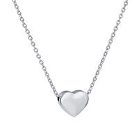 Stainless Steel Friendship Necklace for Women Heart Shaped Pendant Necklaces