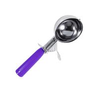 Stainless Steel Fruit Ice Cream Scoop, Fruit Melon Baller with Release Lever, Ice Cream Maker Kitchen Tool for Ice Cream, Mashed Potatoes, Fruits (4.2CM)
