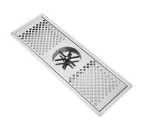Stainless Steel Glass Rinser - High-Pressure Cup Washer with Drain Tray for Home & Commercial Use - 24 x 8 Inch(B)