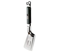 Stainless Steel Grill Clamp - Food Tongs Shovel | Frying Clamp Spatula | Heat-Resistant Extended Handle Barbecue Flipper, for Kitchen Camping Restaurant Catering Outdoor Party Picnic Cooking Grilling