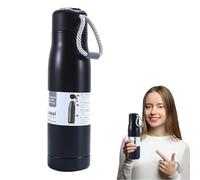 Stainless Steel Gym Water Bottle, Large Capacity Thermal Mug, Insulated Sports Drinking Bottle with Carrying Rope for Hiking, Camping, Fishing, Portable for Outdoor Activities
