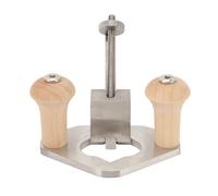 Stainless Steel Handheld Woodworking Tool, Router Plane Handheld Tool with Depth Limiter for Precision Grooving and Wood Trimming