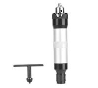 Stainless Steel Handpiece Chuck for Flexible Shaft | 0.3~6mm Collet Holds Bits Tightly | Solid Handle for Hanging Mill/Table Saw/Drill Shaft