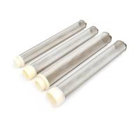 Stainless Steel Hose Barb Filter 1/2"~2.5" 304 Stainless Steel Extended Filter Garden Irrigation Water Pump Hose Aquarium Cleaning Mesh Metal(3I4 Inch Male)