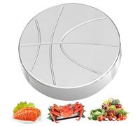 Stainless Steel Ice Pack - Reusable Cooling Plate, Food Ice Brick | Basketball Refrigerated Tray | Lunch Bag Cooler Box Picnic Camping Fishing For Milk Preservation Travel