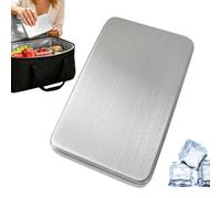 Stainless Steel Ice Packs Reusable Lunch Box Cooler Gel Blocks