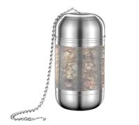 Stainless Steel Infuser, Floating Mesh Tea Ball, Loose Leaf Steeper, Culinary Seasoning Filter, Durable Kitchen Tool, Metal Gadget | for Tea Coffee Soup Stew Drinks Cooking