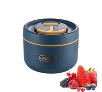 Stainless Steel Insulated Lunch Box - Microwaveable Multi-Layer Portable | 650ml Leak Proof Vacuum Insulated Food Container For Office Workers Students | Japanese Style, Keeps Hot Cold, For Scho