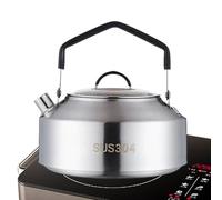 Stainless Steel Kettle - Camp Kettle - Portable Durable Bushcraft Gear - 1500ml Camp Ketle Great For Boiling Water, Tea, Coffee, Freeze-Dried Backpacking Meals