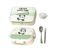 Stainless Steel Kids Lunch Box - Leakproof Microwave Safe Containers | Portable Food Storage Box With Cutlery And Carry Bag | For Outings Daycare Preschool Camping School | 304 Steel 4 Compartments Wi