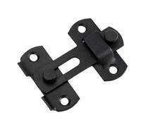 Stainless Steel Latch - Sliding Gate Lock for Garden | Brushed Metal Fastener with Countersunk Holes & Manual Slide Bolt for Fencing, Cabinets, Closets and Enclosures Exterior Security