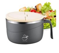 Stainless Steel Lunch Box - Capacity Meal Prep Container, Leakproof Food Storage Box with Secure Lid, Metal Lunch Container with Polished Finish, Kitchen Food Carrier, Meal Storage for Office