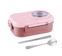 Stainless Steel Lunch Box, Leakproof Lunch Container, Compartment Food Tray