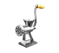 Stainless Steel Manual Meat Grinder, Sausage Stuffer Filler With Suction Base, Including 1 Sausage Filler Attachment And 2 Perforated Discs, For Pork Beef Fish Chicken Pepper Etc, LJJY-KK