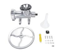 Stainless Steel Meat Grinder | High - Speed Motor Fast Grinding | Multipurpose for Meat/Sausage/Rice Cakes | Sturdy Stainless Steel, Easy Maintenance Detachable Parts