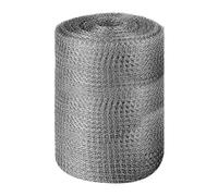 Stainless Steel Mesh Roll - Heavy Duty Flexible Wire Mesh Screen Sheet, Double Layer Hole Filling Barrier, Anti Protection Netting For Vent Garden Outdoor Home Structural Safety Coverage System